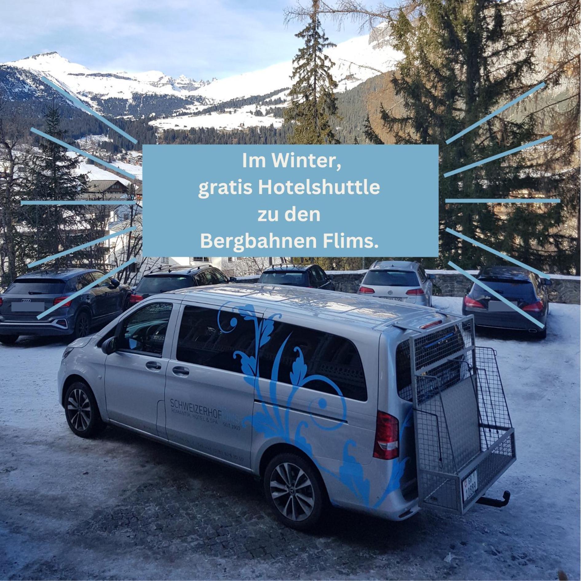 Romantik Hotel Schweizerhof & Spa Flims Kültér fotó